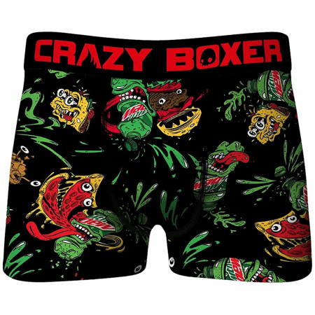 Crazy Boxers Mountain Dew Jungle Men's Boxer Briefs